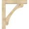 Ekena Millwork Legacy Block Rough Sawn Bracket w/ Offset Brace, Douglas Fir, 8"W x 42"D x 48"H BKT0806X42X48LEC05RDF - alternate 2